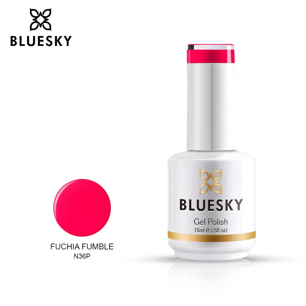 Bluesky Gel Polish - FUCHIA FUMBLE - N36 - JOLIE'S