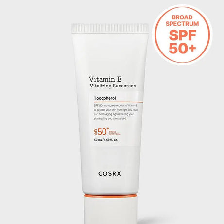 COSRX Vitamin E Vitalizing Sunscreen SPF 50+ - JOLIE'S