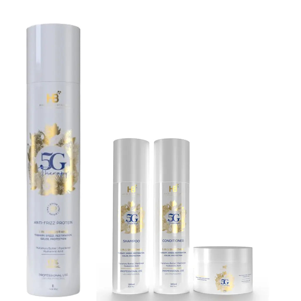 HB HAIR SOLUTION 5G Therapy Anti Frizz Protein 5 in 1 Smoothing - JOLIE'S