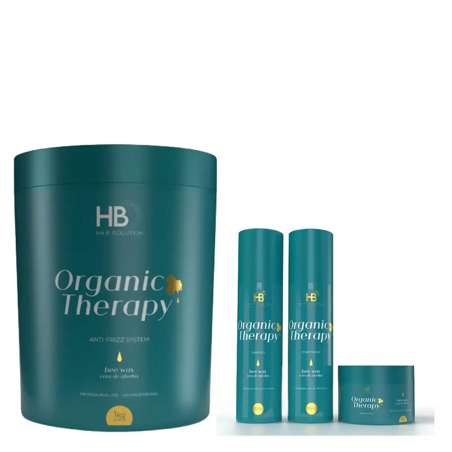 HB HAIR SOLUTION Organic Therapy Bee Wax Anti Frizz System - JOLIE'S