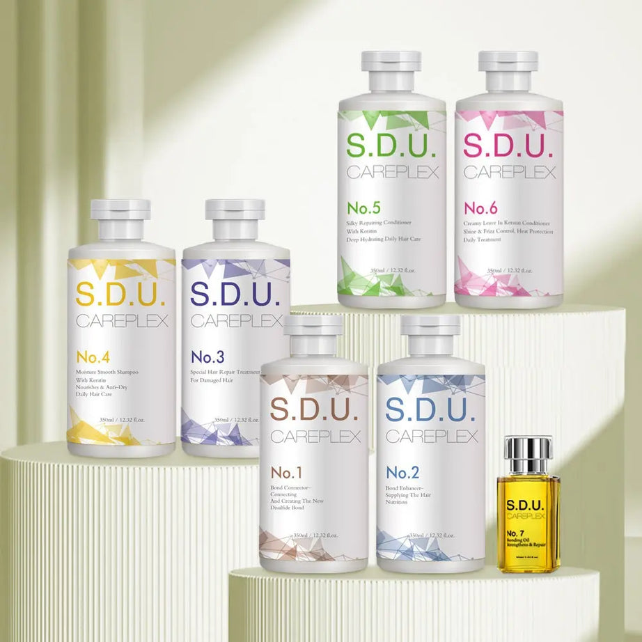 S.D.U CarePlex No.1-No.7 Professional Hair Care Products Keratin Repairing Hair Treatment NUSPA JOLIE'S
