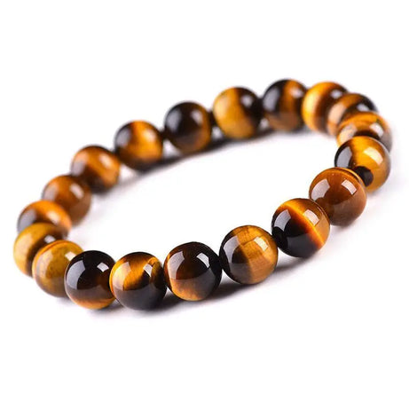 Tiger Eye Natural Stone Handmade Bracelet - JOLIE'S UAE